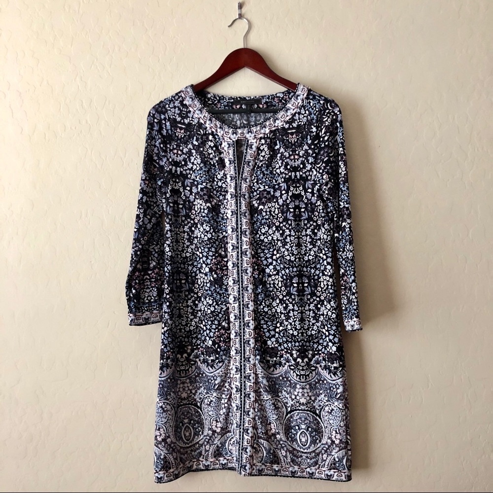 BCBG Max Azria soft flowing tunic dress